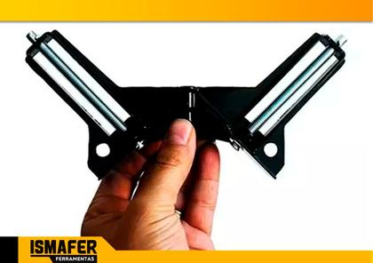 Imagem de Sargento Angular 90 Graus Grampo Cantoneira Marcenaria 2pçs