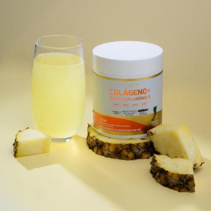 Imagem de Sauké Colágeno Abacaxi Com Hortelã + Copo Para Preparar 216g