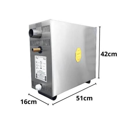 Imagem de Sauna a Vapor 15kW Bifásico 220v Painel Small Impercap Saunas