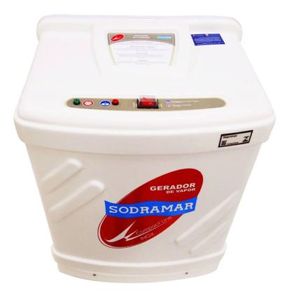 Imagem de Sauna A Vapor Compact Line Inox 6kw Sodramar - Para até 6m³