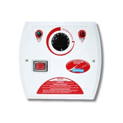 Imagem de Sauna Vapor 6kw 220 Trif + Kit Instalação + Quadro Analógico Sodramar - 6m³