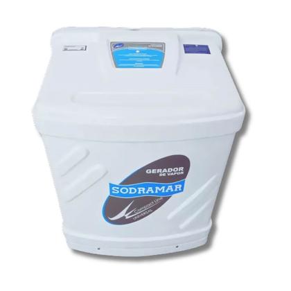 Imagem de Sauna Vapor Sodramar Universal 12Kw + Quadro Analógico + Kit Instalação 18m³
