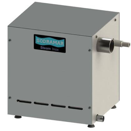 Imagem de Sauna Vapor Steam Inox 15kw + Comando Analógico 25m³ - Sodramar