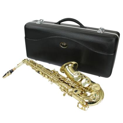 Imagem de Saxofone Alto AS 200 Laqueado Dourado com Case New York