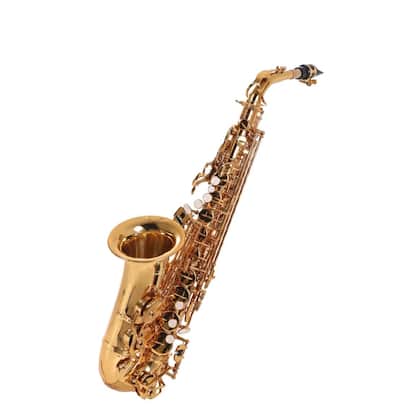 Imagem de Saxofone Alto Laqueado Zellmer ZAS600L Afinação Eb Mib com Case