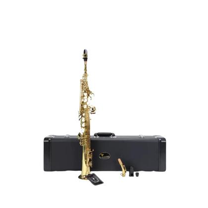 Imagem de Saxofone Reto Soprano Eagle SP502 Bb Sib c/ Estojo