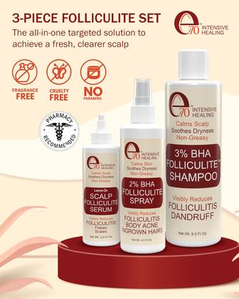 Imagem de Scalp Serum e70 para tratamento de foliculite 90 mL com ácido salicílico