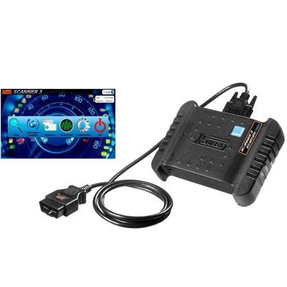 Imagem de Scanner 3 Starter Pro para Diagnostico Injeção Eletrônica sem Tablet com Maleta RAVEN