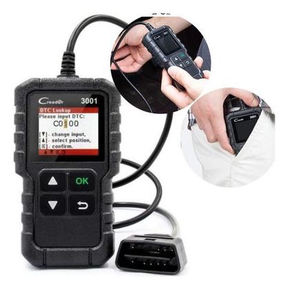 Imagem de Scanner Automotivo Cr3001 Obd2 Leitor Código Portugues Original