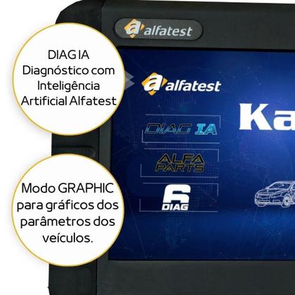 Imagem de Scanner Automotivo Kaptor V6 Auto Flex Alfatest