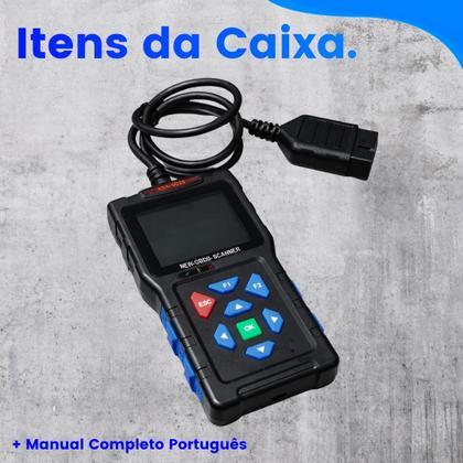 Imagem de Scanner Automotivo OBD2 Leitor Código Falha Motor Carro Diagnóstico Veicular Apaga Erros OBDII