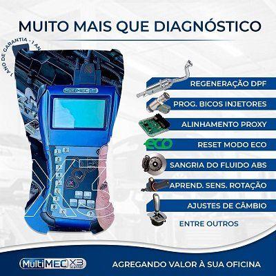 Imagem de Scanner Automotivo Para Injeção Eletrônica Modo Multi Mmx3 Multimecx3 Multimec