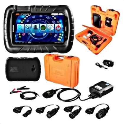 Imagem de Scanner Automotivo Reparo / Manutenção Raven 3 Diagnóstico Bluetooth Com Tablet Diesel Leve