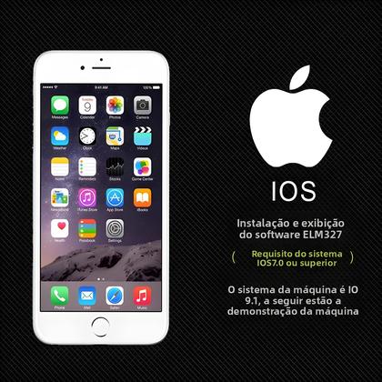 Imagem de Scanner Automotivo Universal Mini ELM327 OBD2 Bluetooth Para Diagnóstico Em IOS, Android, Windows E