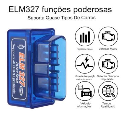 Imagem de Scanner Carro Automotivo Obd2 V2.1 Bluetooth Android Eml 327