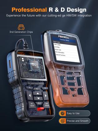 Imagem de Scanner de diagnóstico FOXWELL NT510 Elite para GM OBD2