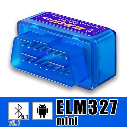 Imagem de Scanner De Diagnóstico Mini Bluetooth 5.1 Android OBD 2 Eml327 V2.1 Ferramenta De Código Inteligente