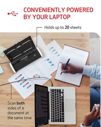 Imagem de Scanner de documentos portátil Canon imageFORMULA R10