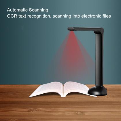 Imagem de Scanner de documentos portátil Cryfokt H3 12MP HD A3 A4 com LED