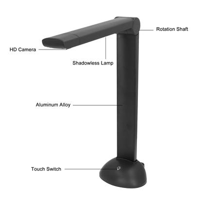 Imagem de Scanner de documentos portátil Cryfokt H3 12MP HD A3 A4 com LED