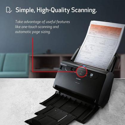 Imagem de Scanner de Mesa Profissional Canon imageFORMULA DR-C230