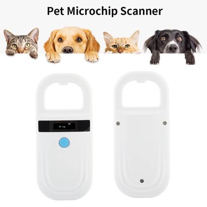 Imagem de Scanner de microchip com tela OLED recarregável para animais de estimação ASHATA