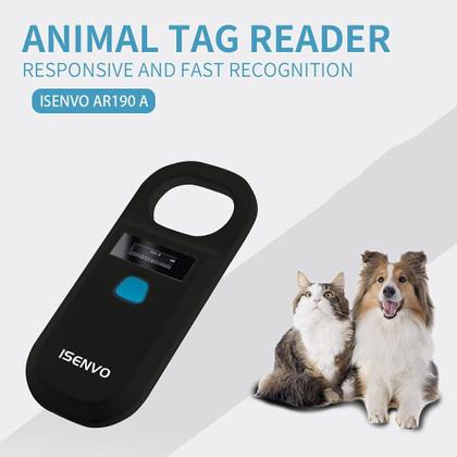 Imagem de Scanner de Microchip para Animais de Estimação ISENVO RFID - 134,2 kHz/125 kHz - 15 Dígitos