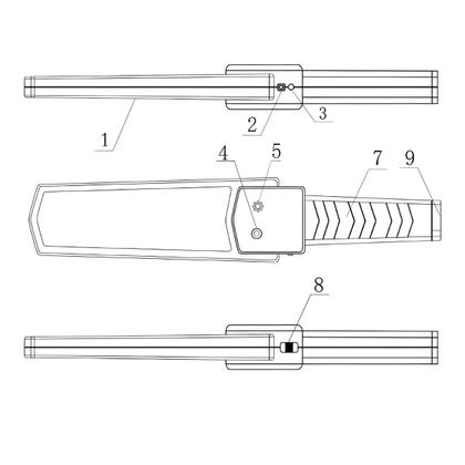 Imagem de Scanner Detector De Metais Segurança Funcional