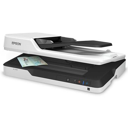 Imagem de Scanner Epson WorkForce DS-1630 DS1630 de Mesa  Conexão USB Até Tamanho A4 ADF para 50 Folhas