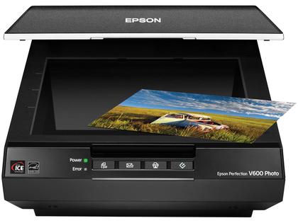 Scanner Fotográfico Epson Perfection V600 - Colorido 6400dpi