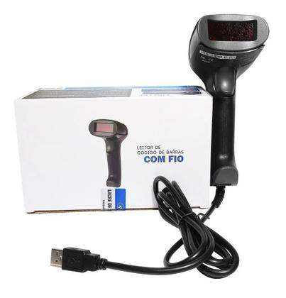Imagem de Scanner Leitor De Código De Barras Com Fio Usb Ean Boleto