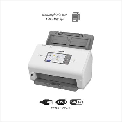 Imagem de Scanner Mesa Brother ADS4900W 4900W Duplex Wifi Ethernet Usb 60ppm 120ipm 100fls
