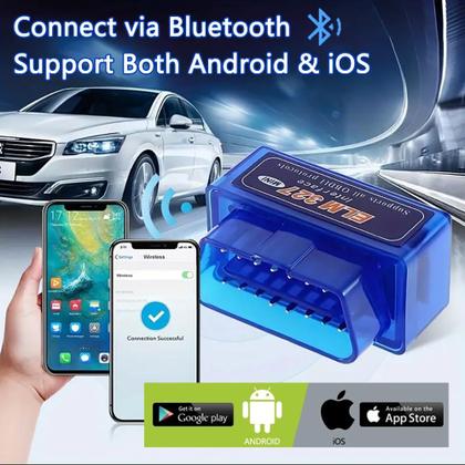 Imagem de Scanner OBD2 ArTea Wireless Car Code Reader Bluetooth