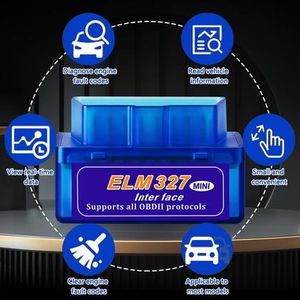 Imagem de Scanner OBD2 ArTea Wireless Car Code Reader Bluetooth