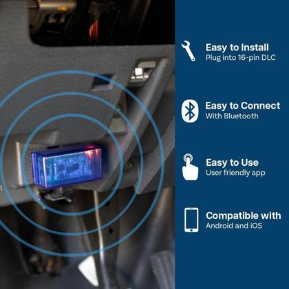 Imagem de Scanner OBD2 ArTea Wireless Car Code Reader Bluetooth
