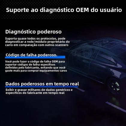 Imagem de Scanner OBD2 Bluetooth 4.0 Vgate vLinker MC ELM327 V2.2 BimmerCode FORScan Ferramenta De Diagnóstico