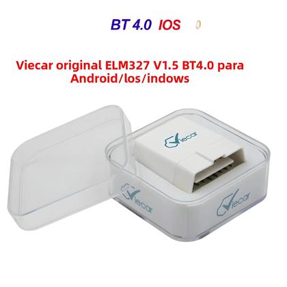 Imagem de Scanner OBD2 Bluetooth 4.0 Viecar ELM327 V1.5 Para Android IOS PIC18F25K80 Leitor De Códigos De