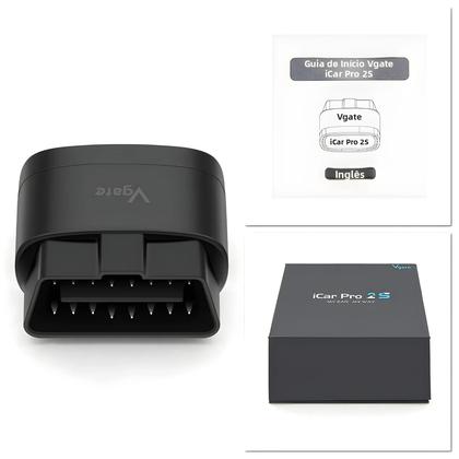 Imagem de Scanner OBD2 Bluetooth V5.3 Vgate iCar pro 2S ELM327 Para Android IOS PC Ferramentas De Diagnóstico