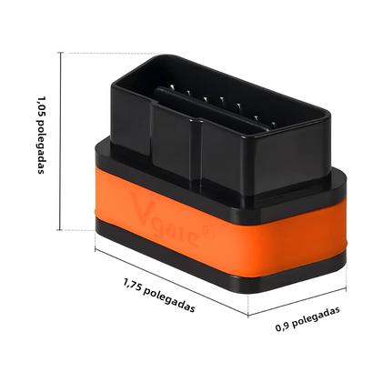 Imagem de Scanner OBD2 Bluetooth Wifi Icar2 pro V2.3 Para IOS Android Leitor De Códigos Ferramenta De