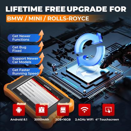 Imagem de Scanner OBD2 LAUNCH Creader Elite V2.0 para BMW - Diagnóstico Completo