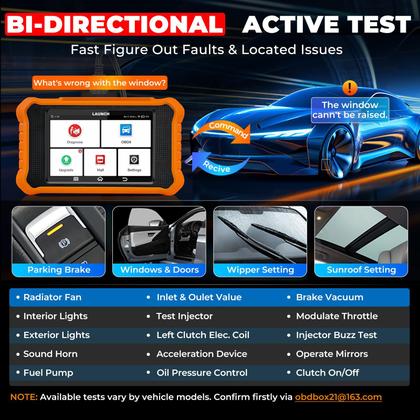 Imagem de Scanner OBD2 LAUNCH Creader Elite V2.0 para BMW - Diagnóstico Completo