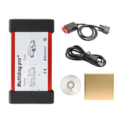 Imagem de Scanner OBD2 Multidiag Pro+ 2020 23 2017 USB Bluetooth V4.3 Ferramenta De Diagnóstico NEC Relays DS