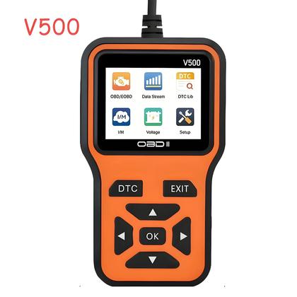 Imagem de Scanner OBD2 Universal V500 Leitor De Códigos Instantâneo Verificação De Voltagem Diagnóstico