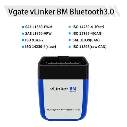 Imagem de Scanner OBD2 Vgate VLinker BM Bluetooth3.0 para Bimmercode