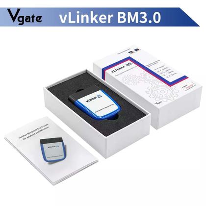Imagem de Scanner OBD2 Vgate VLinker BM Bluetooth3.0 para Bimmercode