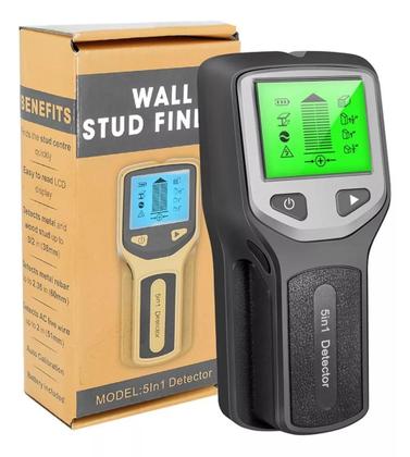 Imagem de Scanner Parede Detector Digital Metais Madeira Fio Hw40