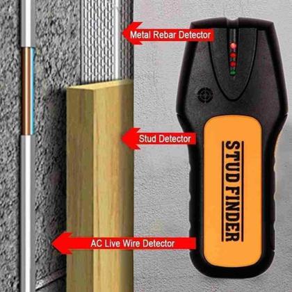 Imagem de Scanner parede detector materiais obstaculos fios vigas