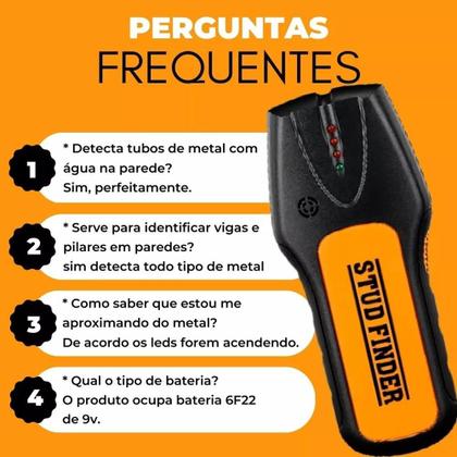 Imagem de Scanner parede materiais obstaculos detector fios vigas