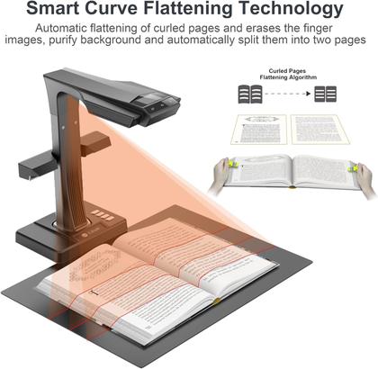 スキャナー CZUR ET18PRO Scanner Planetário Czur ET18PRO - Scanner Automotivo