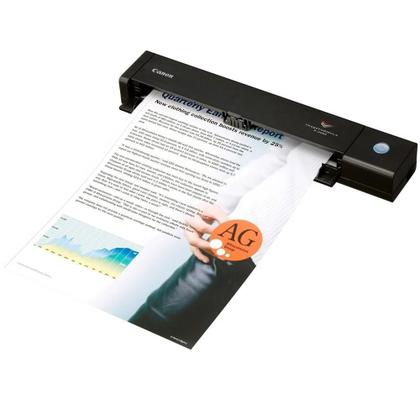 Imagem de Scanner Portátil Canon 16 IPM USB Duplex ADF 10 Folhas Preto P208II